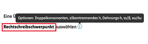 Grundschul-Blog-Unterrichten-Deutsch-Klett-KI-Grundwortschatz-Anpassung-Tabelle-Rechtschreibschwerpunkt Screenshot aus der Klett.KI Grundwortschatz mit der Anpassung der Tabelle nach Rechtschreibschwerpunkt