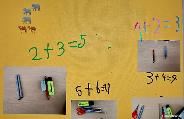 121 Aufgaben, Zahlenbuch, Plusgeschichten