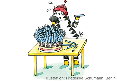 Zebra Franz Geburtstag