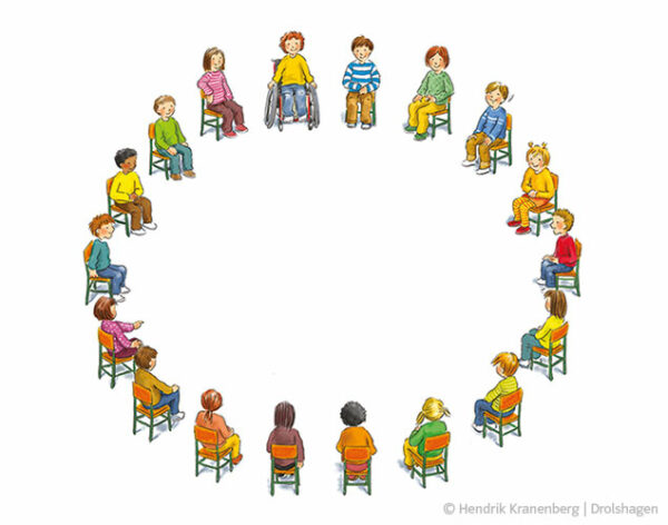 Grundschul-Blog-Grundschuljahr-Sitzkreis Sitzkreis Kinder