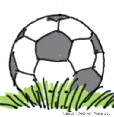 Fussball Illustration