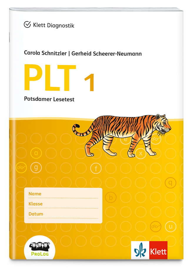 Cover Testheft Potsdamer Lesetest Klasse 1