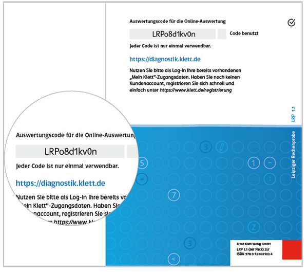 Diagnostik LRP Auswertungscode