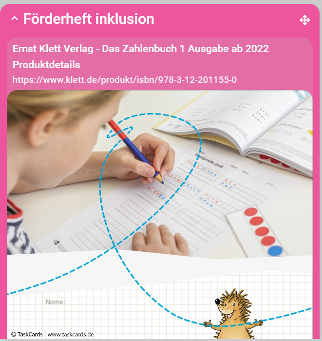 Screenshot TaskCards Produkt