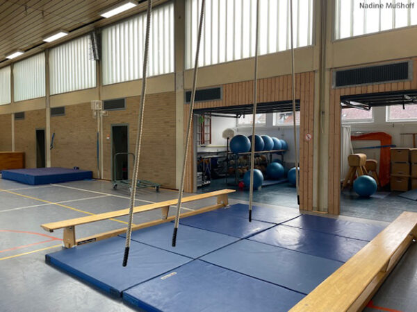 Grundschul-Blog-Unterrichten-Sport-Turnen-Haifischbecken Turnhalle Grundschule Turnen Station Haifischbecken