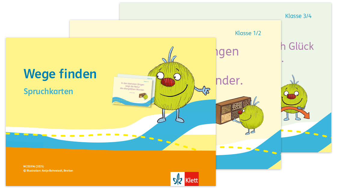 Wege finden Spruchkarten