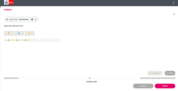 Online-Portal Testen und Fördern Aufgabe Zahlenbuch