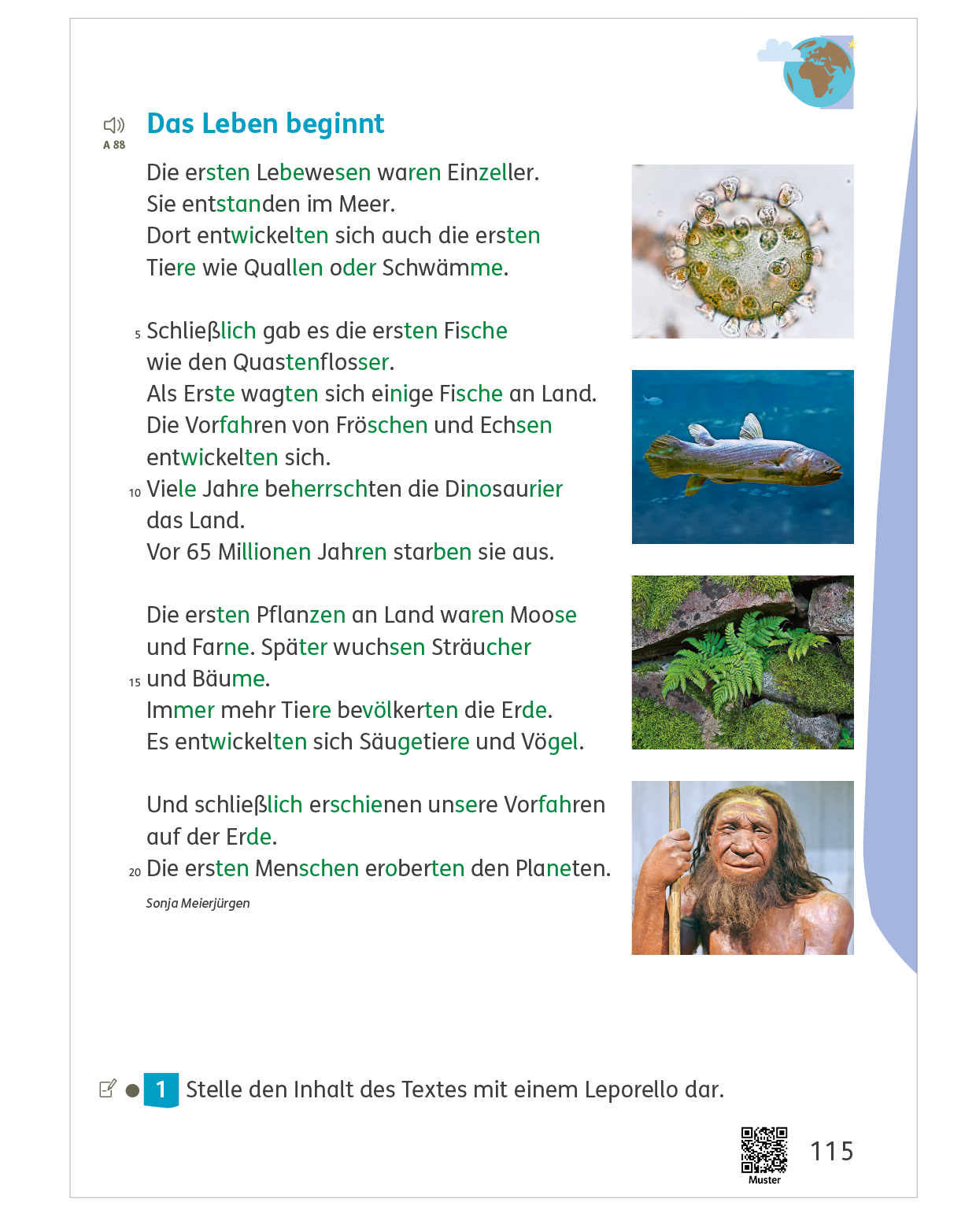 Niko 2 Lesebuch, S. 115; Lesestrategie anwenden