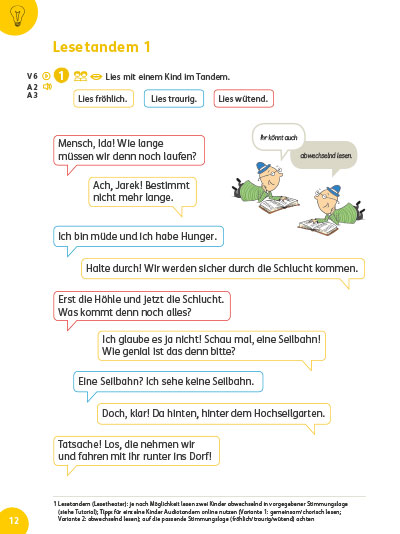 Grundschul-Blog-Deutsch-PLT-Lesefoerderheft-4-011089Ausschnitt-Seite-32 Inhaltsverzeichnis Wir lesen 4 Leseförderheft; Seite 32