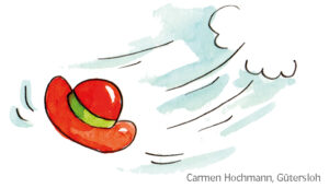 Grundschul-Blog-Unterrichten-Deutsch-Bewegte-Luft-Wind-Hut Illustration Wind Wolke fliegender Hut