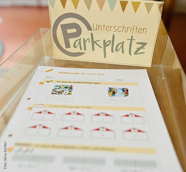 Matherad Unterschriften-Parkplatz