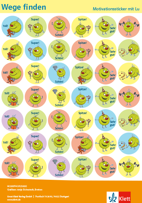Lu Motivationssticker