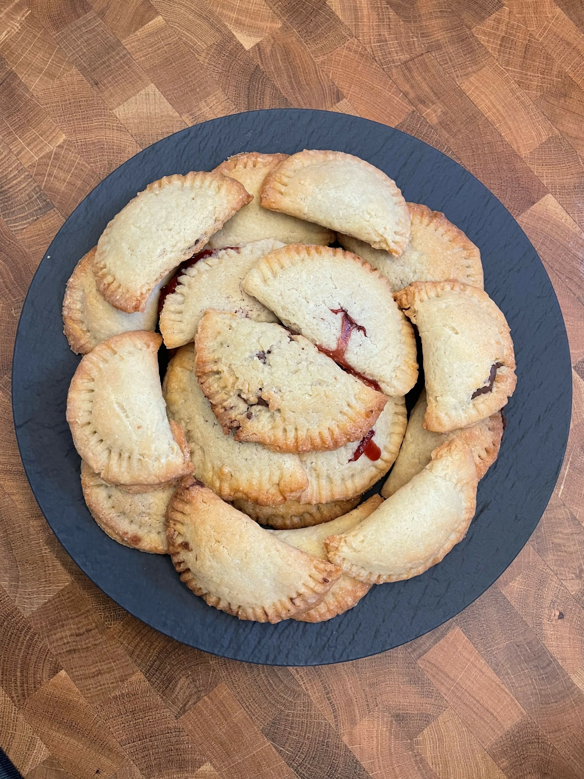 Weihnachtplätzchen Teller