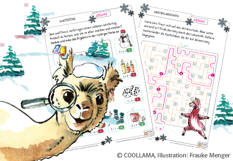 Neujahrsbräuche mit COOLLAMA (+ Gratis Neujahrsheft)