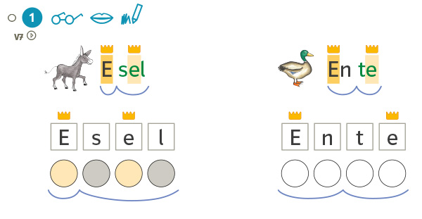 Üben-Seite 1 zu „Könige“, Arbeitsheft PLUS, Teil B, Seite 9