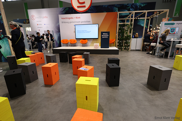 didacta 2026 Eventfläche #excitingedu × Klett
