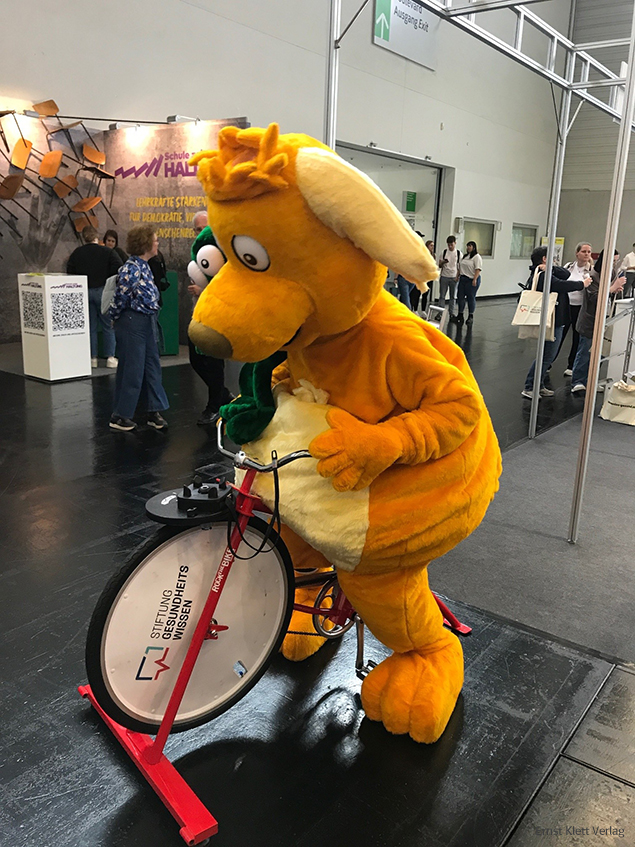 didacta 2026 MiniMax auf Fahrrad