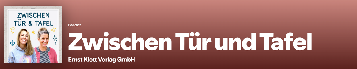 Banner Zwischen Tür und Tafel