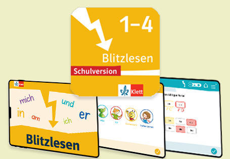Blitzlesen App Beitragsbild App-Icon und Screens