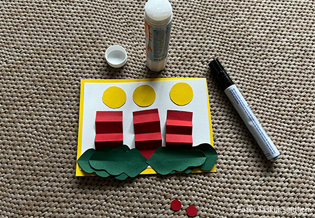 Weihnachtskarte basteln 