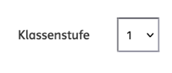 Grundschul-Blog-Unterrichten-Deutsch-Klett-KI-Grundwortschatz-Voreinstellung-Klassenstufe Screenshot aus der Klett.KI Grundwortschatz mit der Voreinstellung zur Klassenstufe